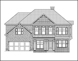 Hudson Floor Plan - Lot One Homes Marietta GA