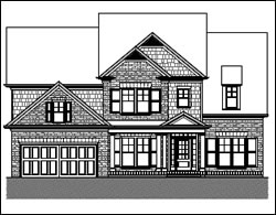 Lot 26 Garrison Approximately 3109 sq. ft. Slab 