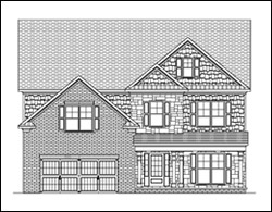 Wellington Floor Plan - Lot One Homes Marietta GA